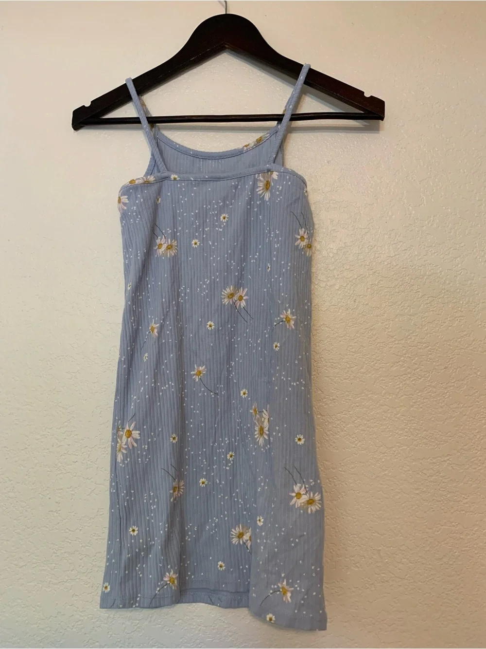 OshKosh B'gosh Blue Daisy Slip Mini Dress